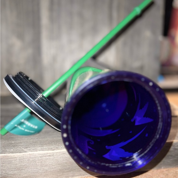 Starbucks Mike Willcox 24oz Cold Cup Tumbler 2024 Art Deco Birds Stars Design - Picture 7 of 7